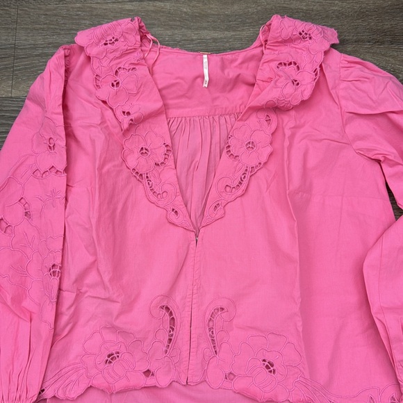 Free people Oink embroidered top - Picture 2 of 4